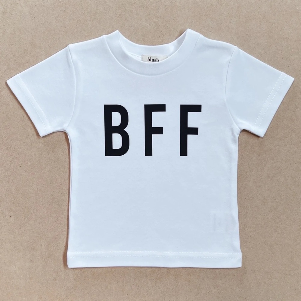 BFF | Blush Lotus Baby Toddler Organic Tee